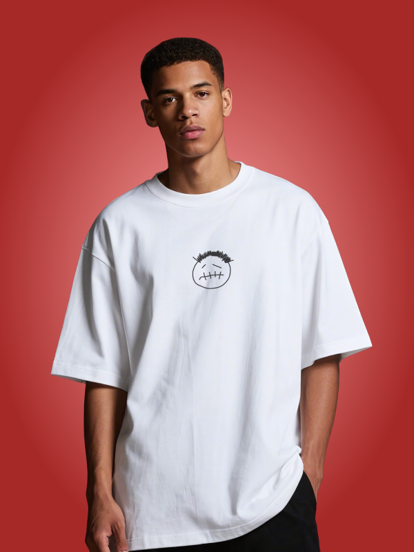 Travis Scott white Oversized T shirt