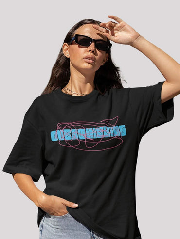 Oversized Black T-Shirt For Men