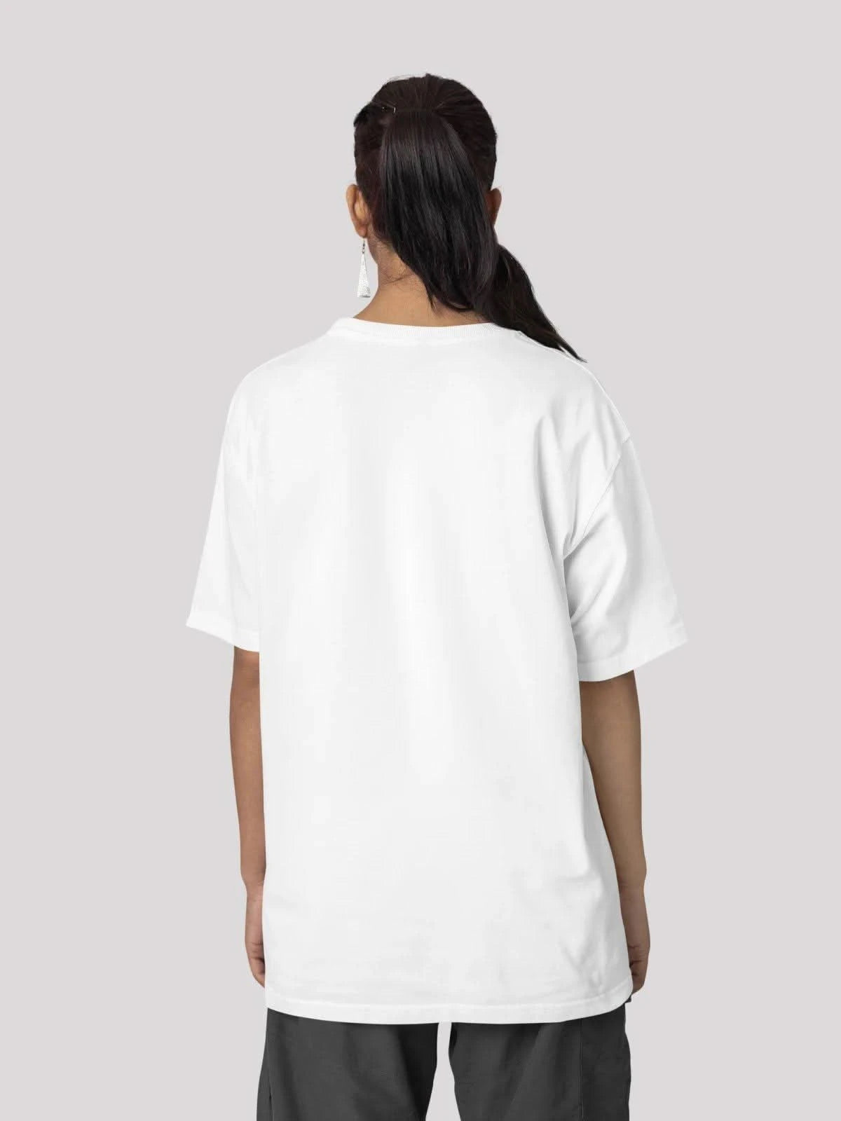 Gone crazy for GON Anime Unisex Oversized T-shirt-White