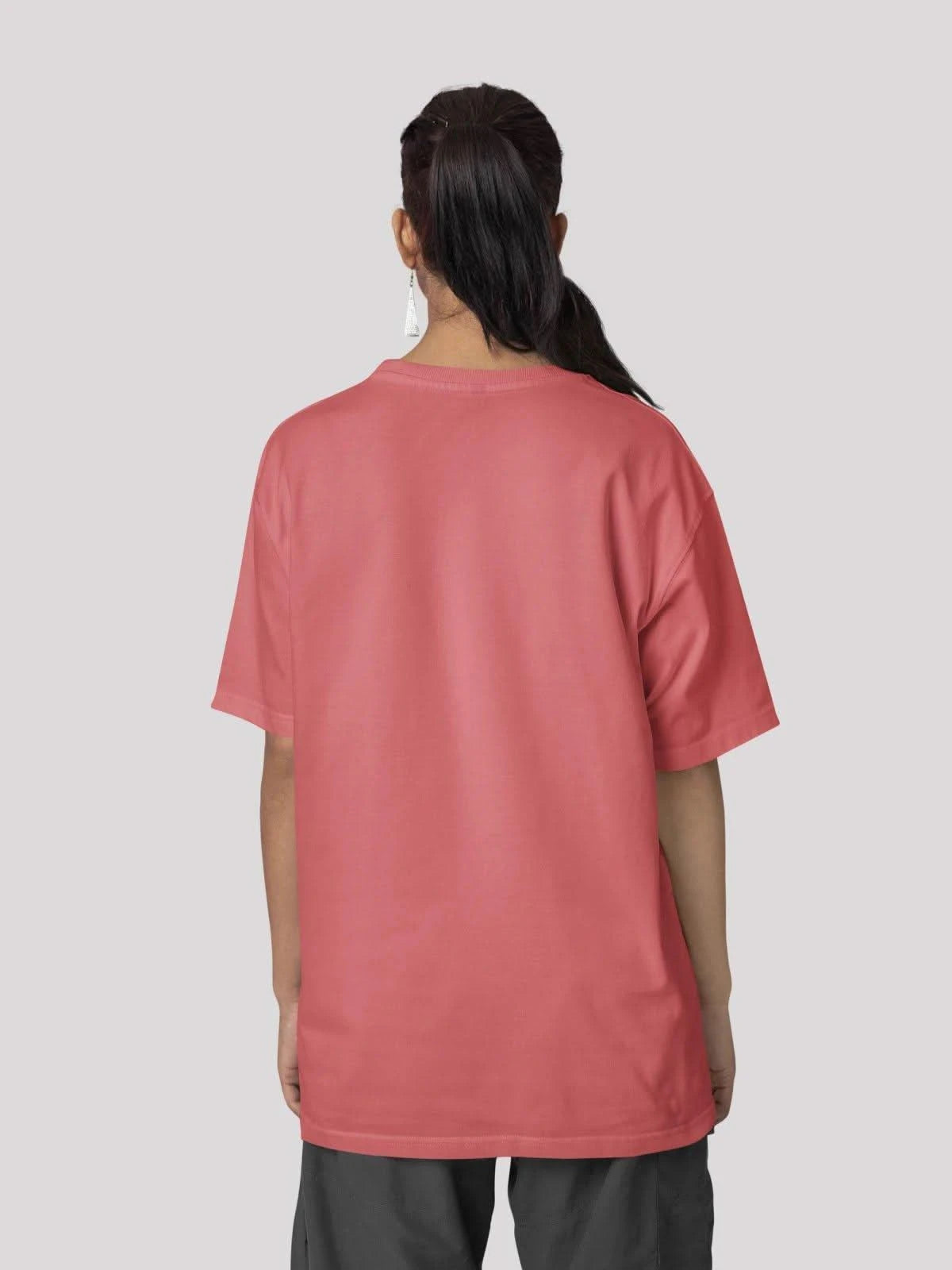 Gone crazy for GON Anime Unisex Oversized T-shirt-Dusty Rose