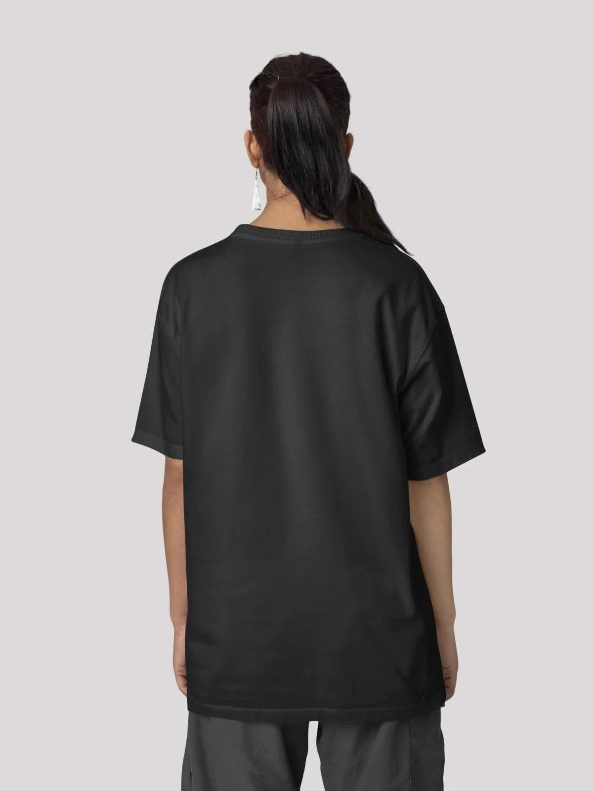 Gone crazy for GON Anime Unisex Oversized T-shirt-Black