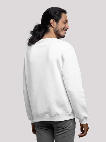 White sweatshirt