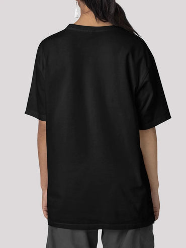 Unisex Signature Collection Oversize T- Shirt-Black
