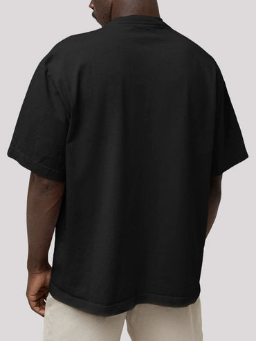 Unisex Signature Collection Oversize T- Shirt-Black