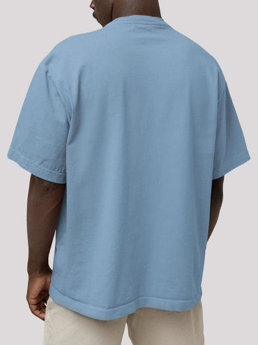 Unisex Signature Collection Oversize T-Shirt-Baby Blue