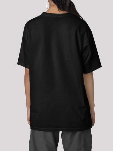 Unisex Signature Collection Oversize T-Shirt-Black
