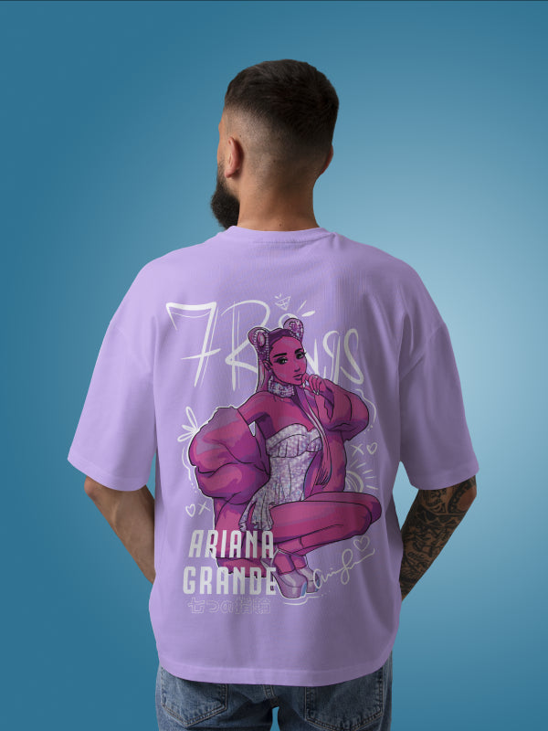 Ariana Grande 7 Rings Lavendar T-shirt