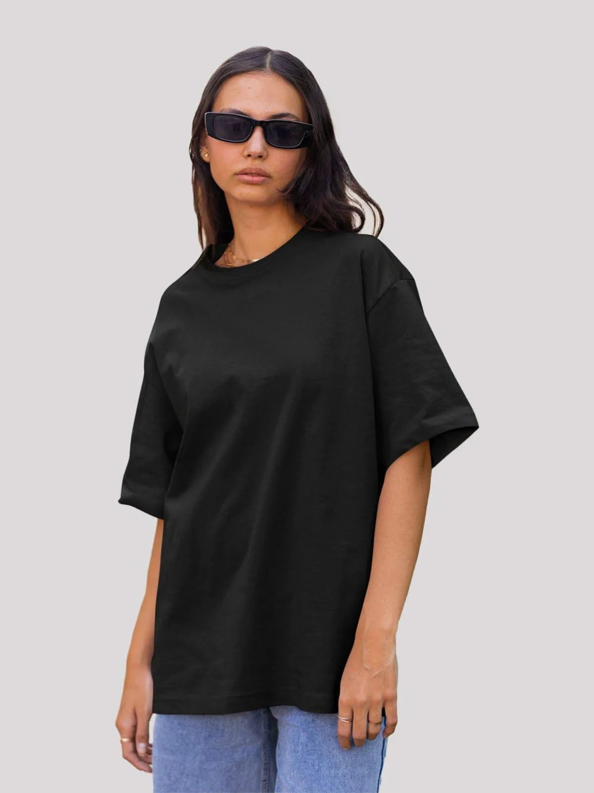 Crazy Killuas Anime Unisex Oversized T-shirt-Black