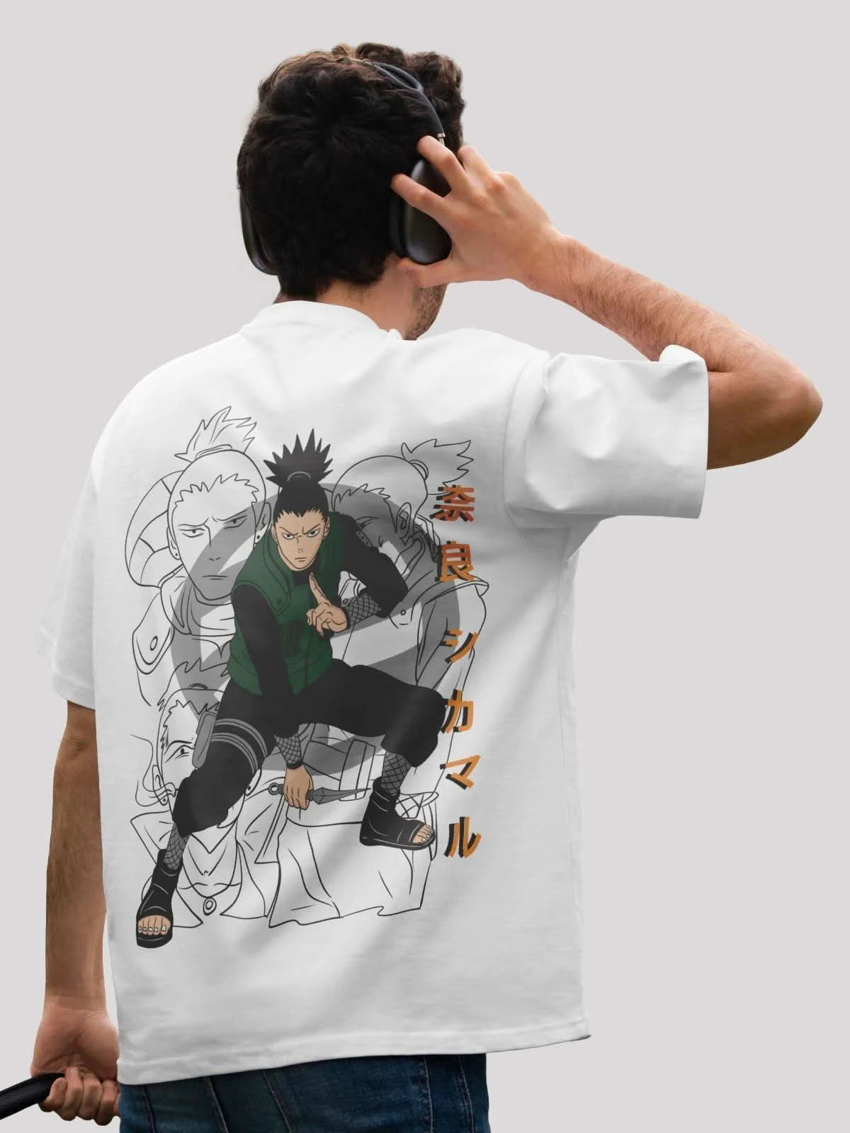 Naruto-Shikamaru Anime unisex Oversized T-shirt