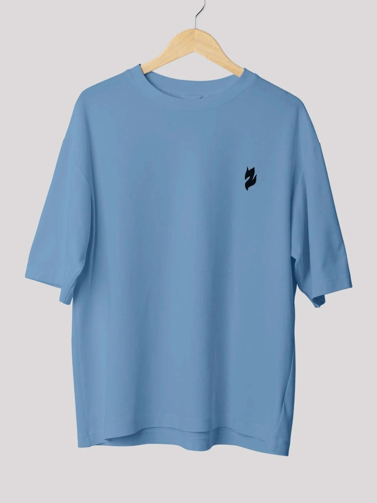 Unisex Signature Collection - Oversize T- Shirt-Baby Blue