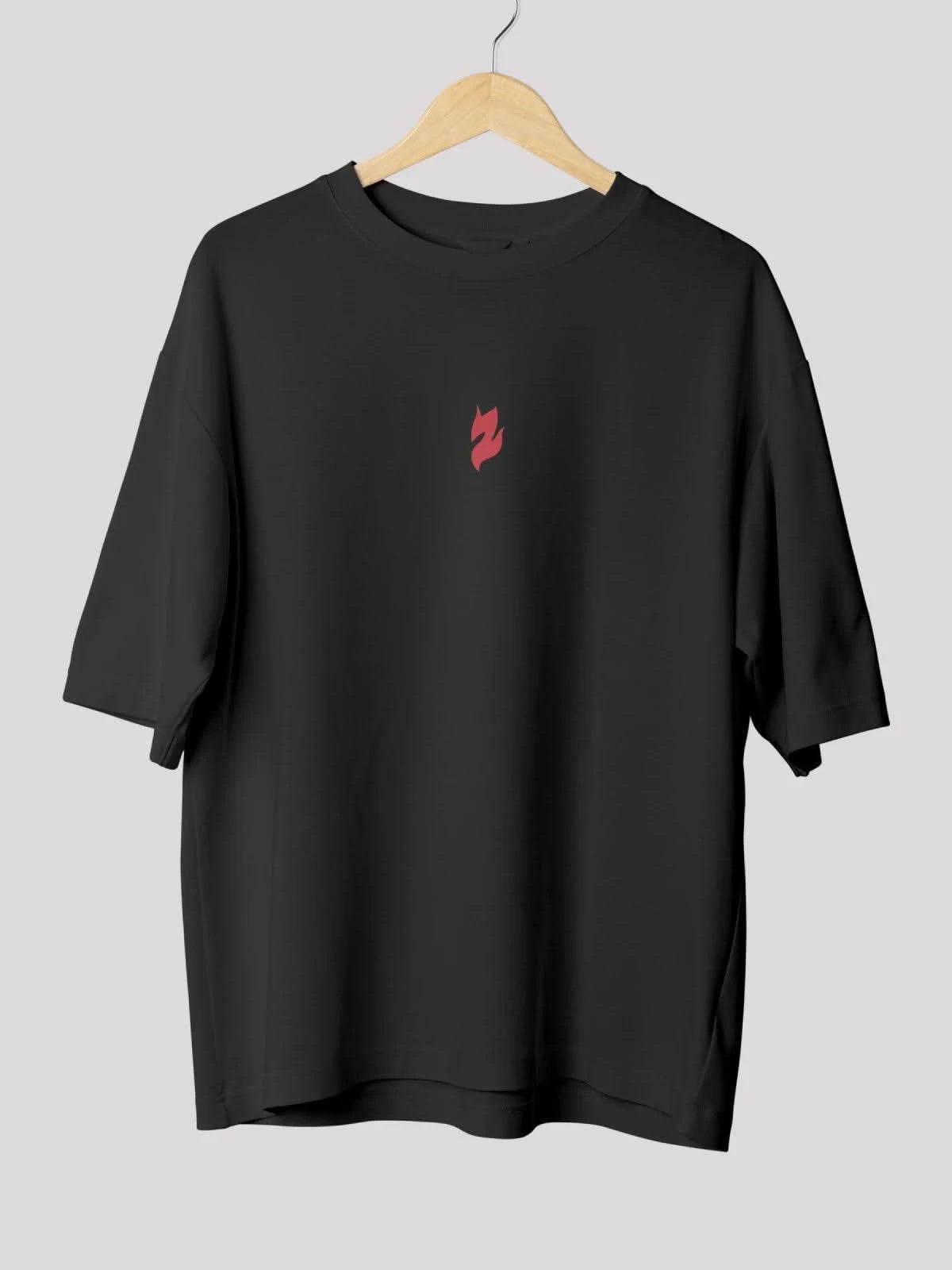 Unisex Signature Collection Oversize T- Shirt-Black