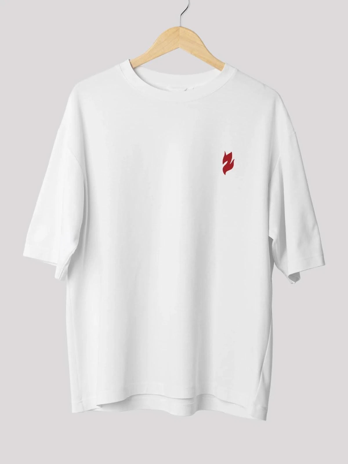 Unisex Signature Collection Oversize T-Shirt-White