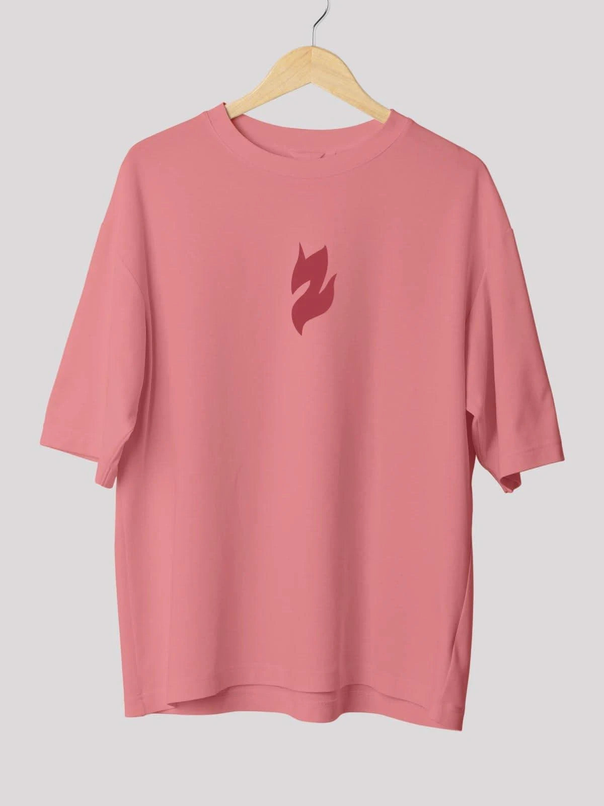 Unisex Signature Collection Oversize T-Shirt-Dusty Rose