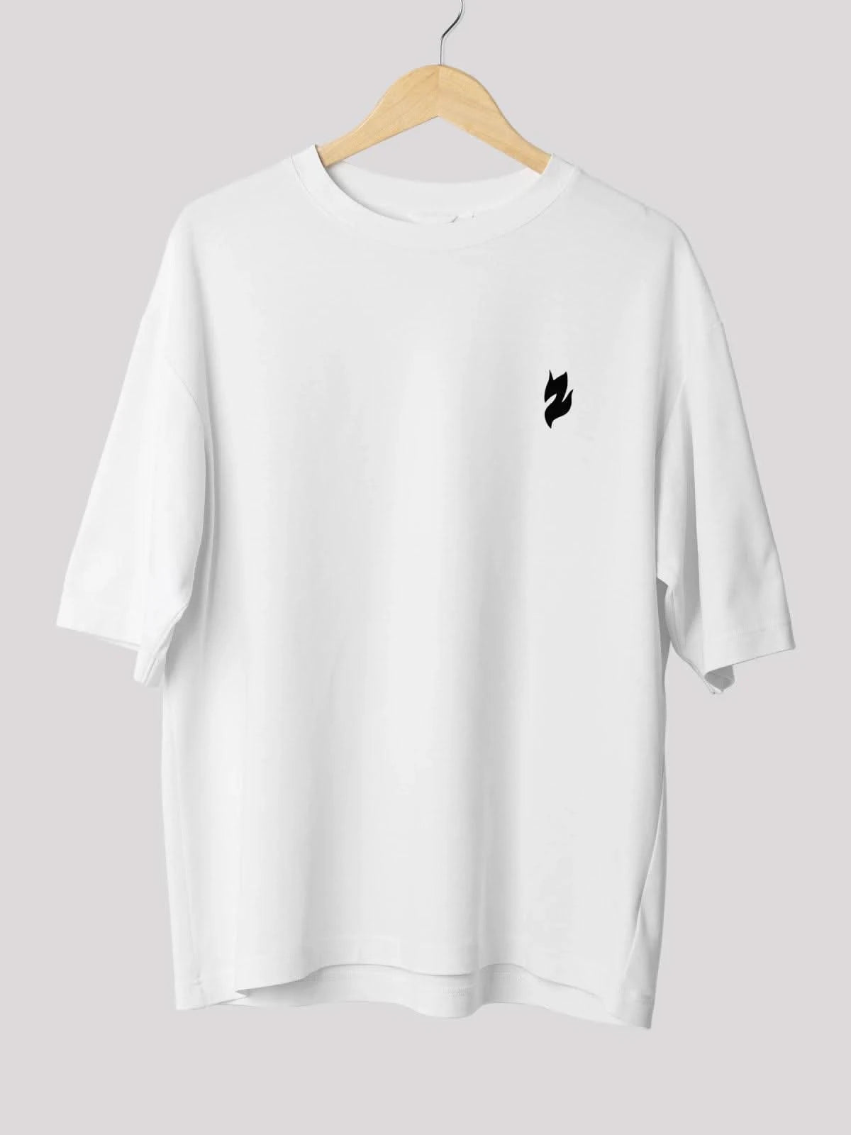 Unisex Signature Collection Oversize T-Shirt-White