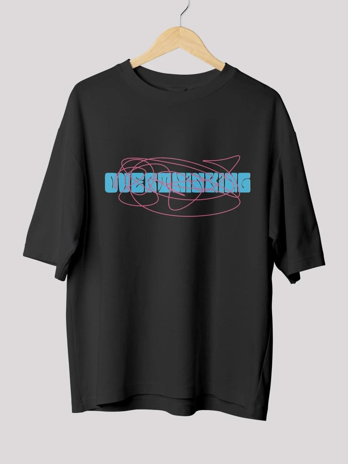 Oversized Black T-Shirt For Men