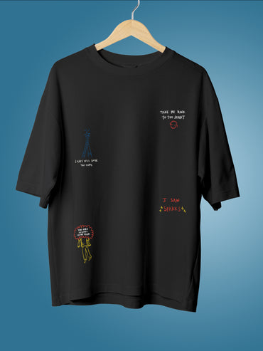 It's Chris Martin from Coldplay T-shirt