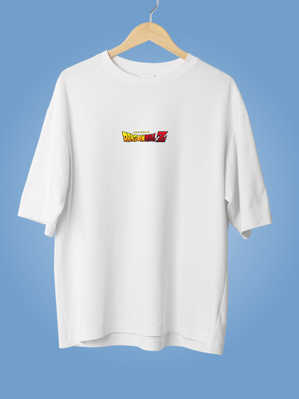 Supreme Dragon ball Z x Spiderman Crossover Oversized White T-shirt