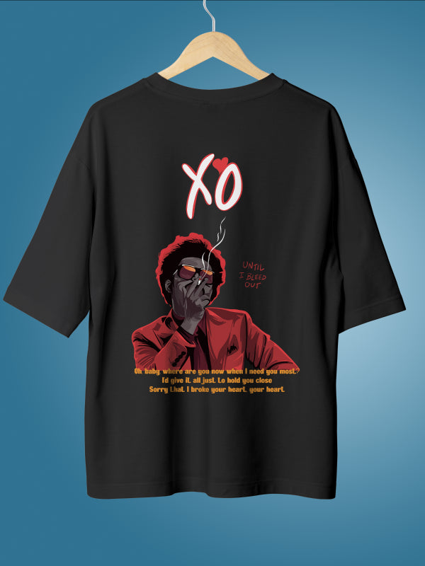 The Weekend After Hours Black Graphic Tee
