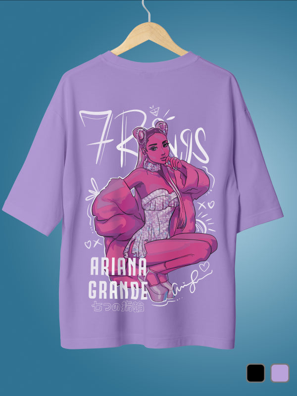 Ariana Grande 7 Rings Lavendar T-shirt