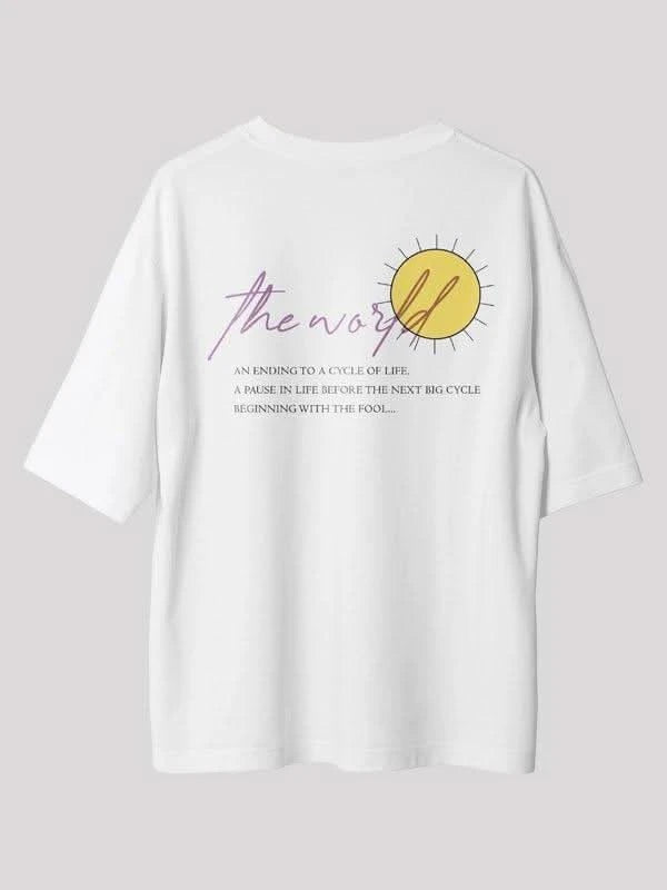 Oversized White T-Shirt For Women