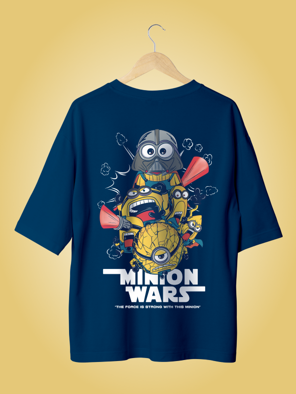 Minion Wars: Classy Minion x Star Wars Back Print Graphic Tee