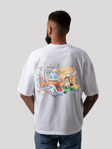 Ye Delhi hai Meri jaan Unisex Oversized T-Shirt