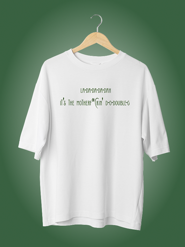 Sassy Snoop Dogg White Graphic Tee