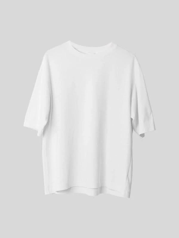 White Mojito is Magic Oversized Printed Summer T-shirt