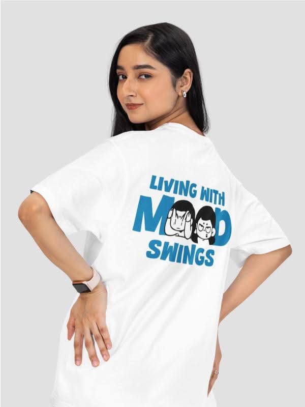 Warning: Mood Swings Ahead Funny Relatable T-shirt