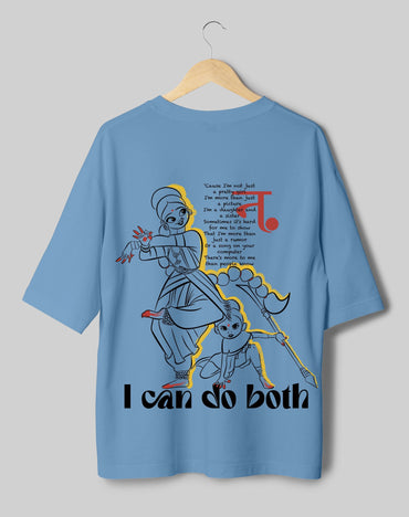 I am Naari: Bold & Graceful Cotton Graphic Tee