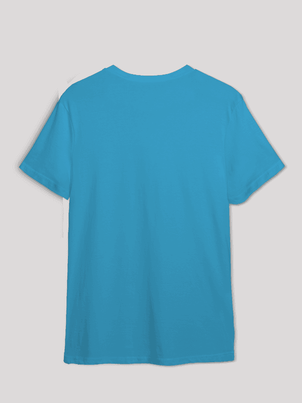 Plain Sky-blue T-shirt