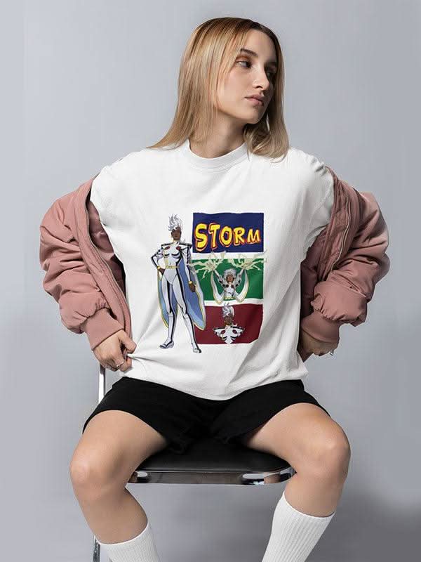 Storm: Goddess of Thunder Marvel Superhero T-shirt