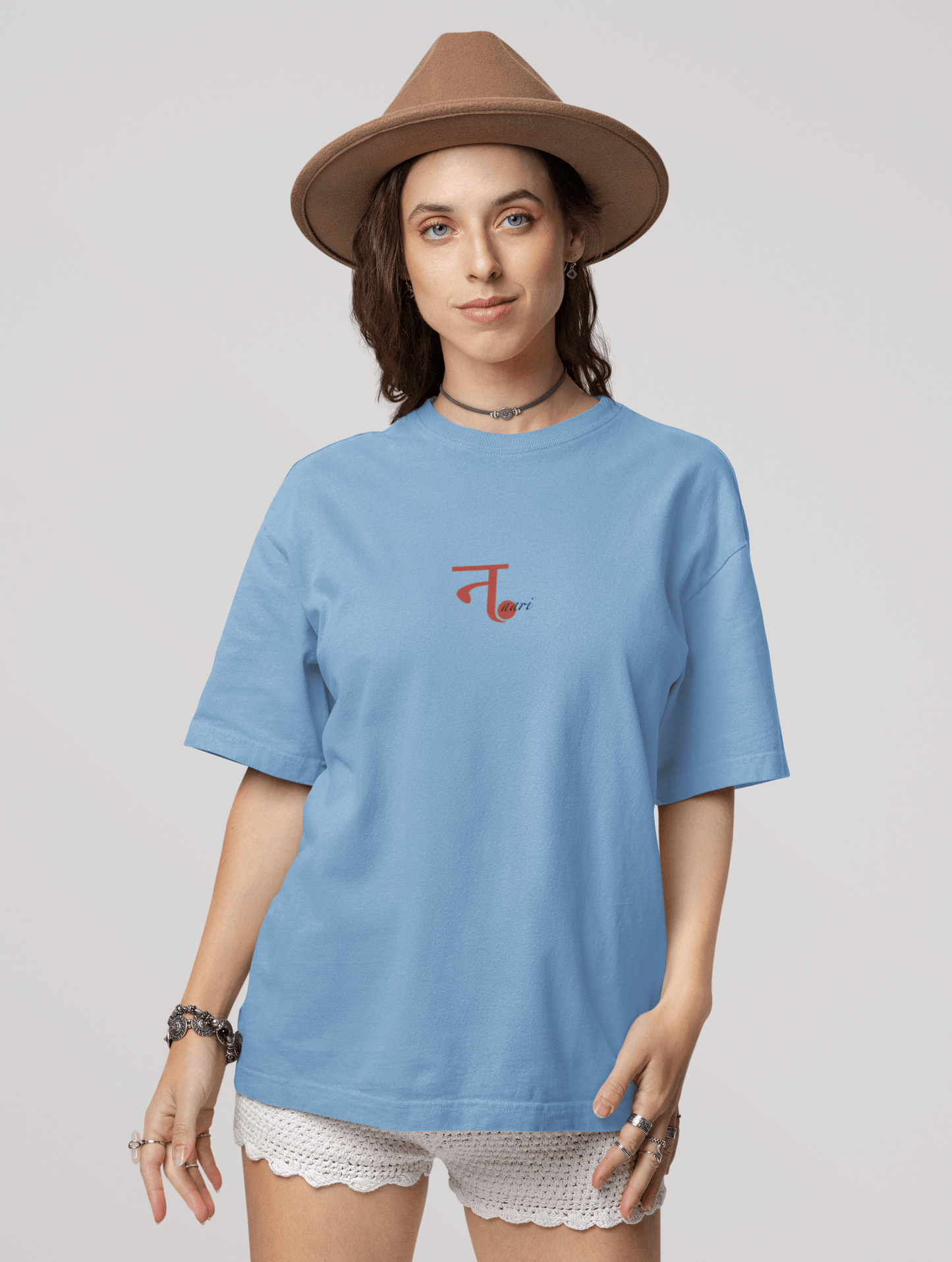 I am Naari: Bold & Graceful Cotton Graphic Tee