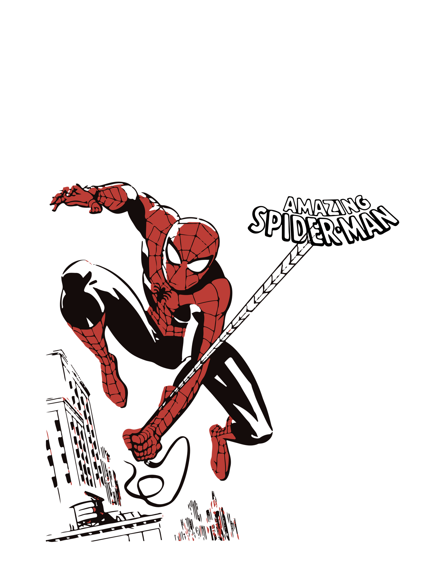 Spiderverse Zlaata- Spiderman White Unisex T- Shirt