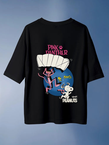 The Ultimate Pink Panther x Peanuts Oversized Graphic Tee