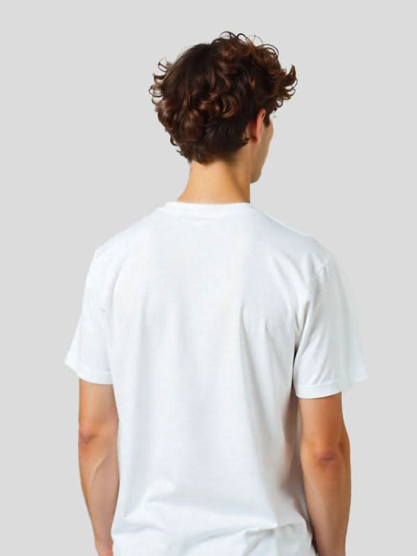 Unisex white Eternal Amore regular fit t-shirt