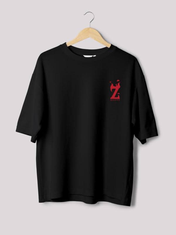 Phantom Warrior Zlaata- Black Printed Unisex T- Shirt