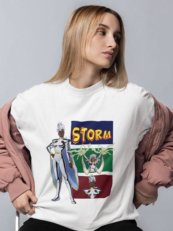 Storm: Goddess of Thunder Marvel Superhero T-shirt