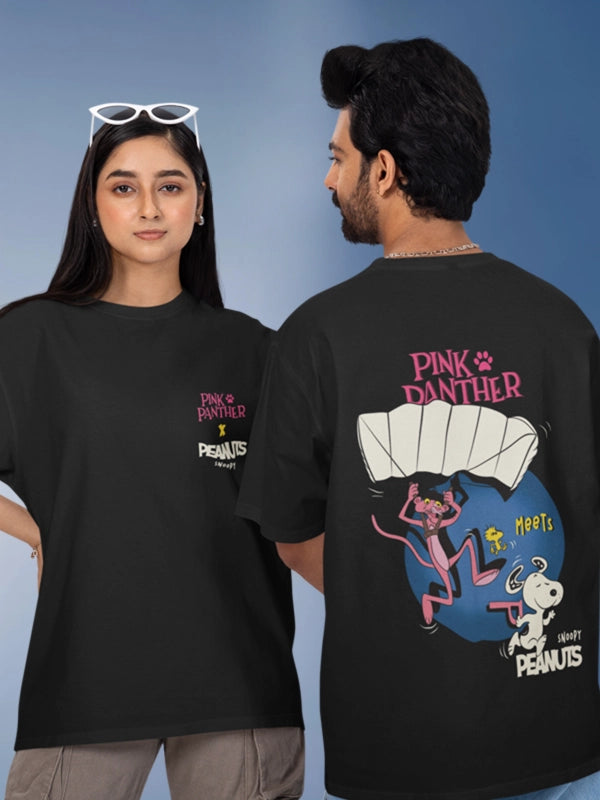 The Ultimate Pink Panther x Peanuts Oversized Graphic Tee