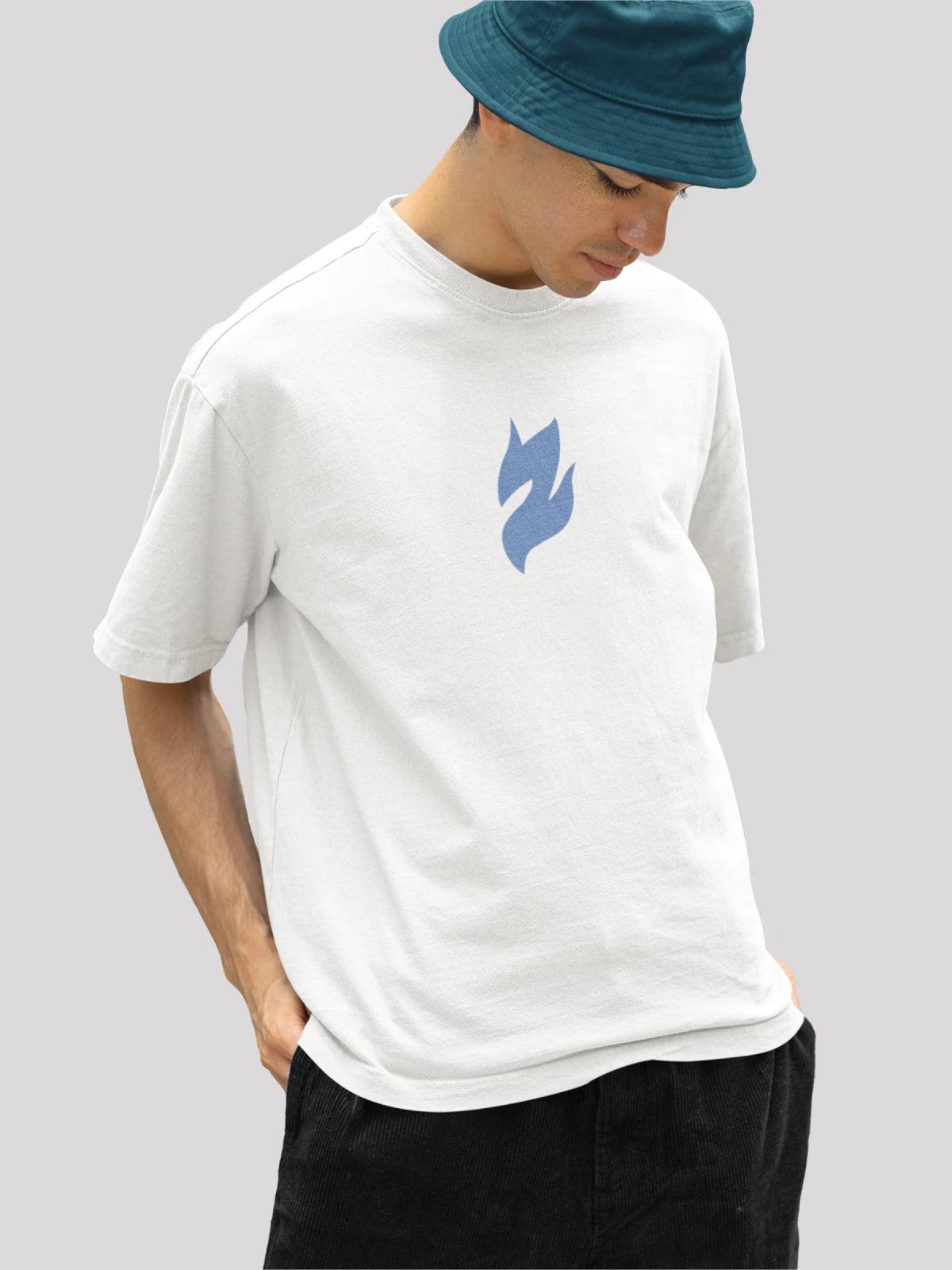 Unisex Signature Collection Oversize T-Shirt-White