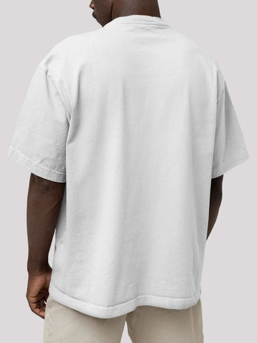 Unisex Signature Collection Oversize T-Shirt-White