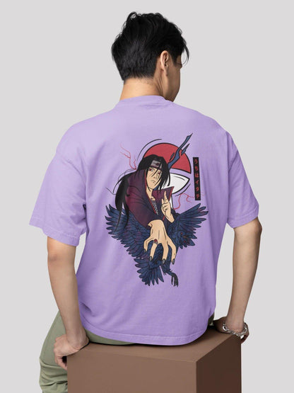 Naruto- Uchiha Itachi Anime unisex Oversized T-shirt