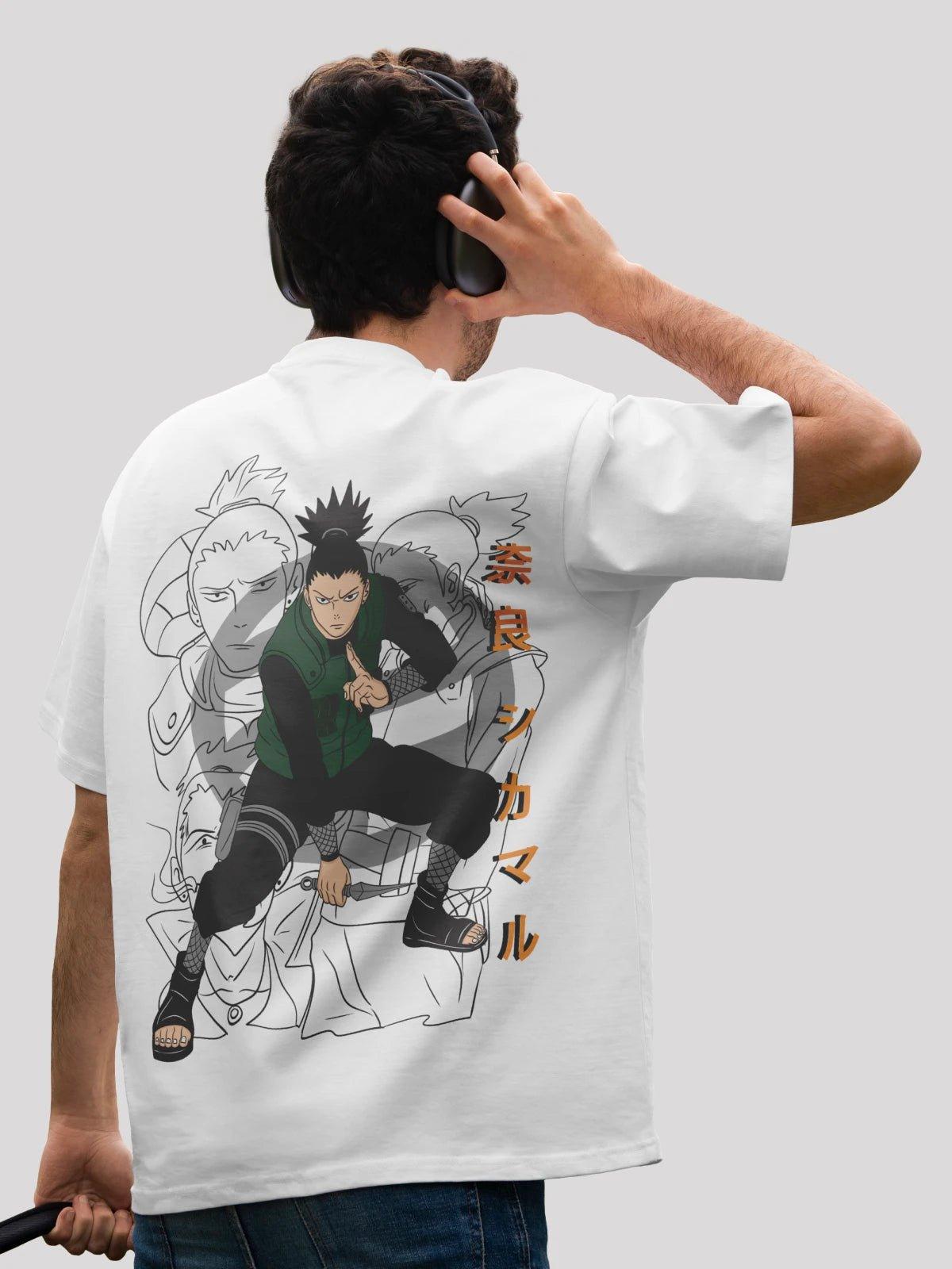 Naruto-Shikamaru Anime unisex Oversized T-shirt