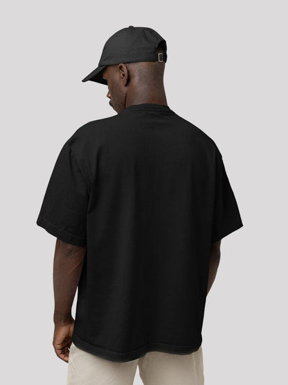 Tom & Jerry Oversized Black T-Shirt