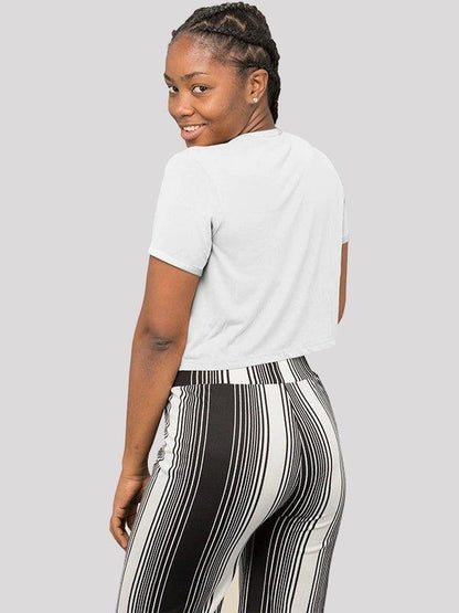  White Crop Top For Women