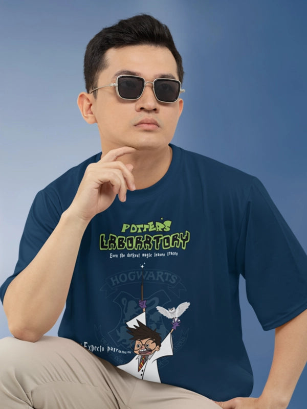 Harry Potter x Dexter's Laboratory Crossover Oversized T-shirt