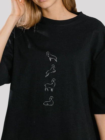 Aries Unisex Oversize T-Shirt