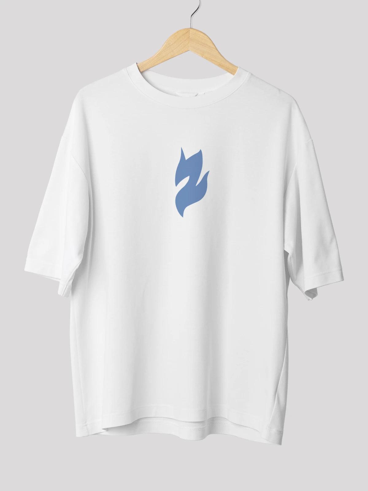 Unisex Signature Collection Oversize T-Shirt-White