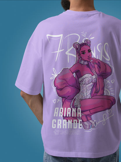 Ariana Grande 7 Rings Lavendar T-shirt
