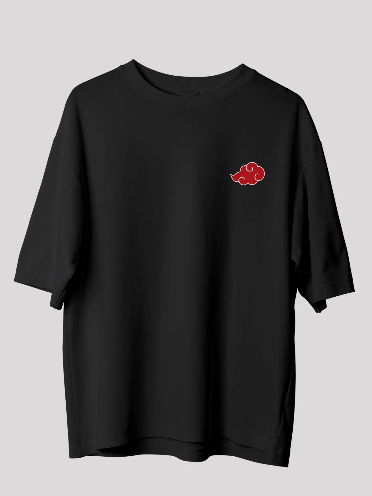 Itachi Anime Unisex Oversize T-Shirt-Black